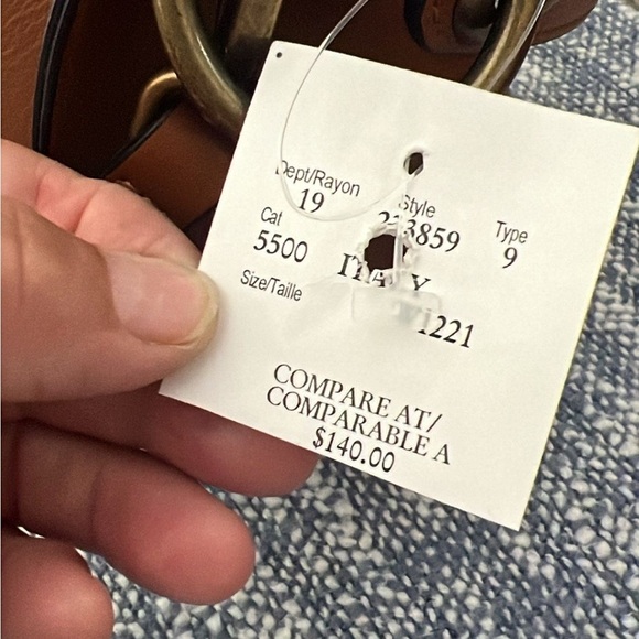 Italian Brown Leather Bag - Picture 7 of 7